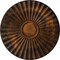 Ekena Millwork Shakuras Ceiling Medallion (For Canopies up to 5"), Hand-Painted Rust, 19 3/4"OD x 1 3/8"P CM20SHRUS - alternate 1